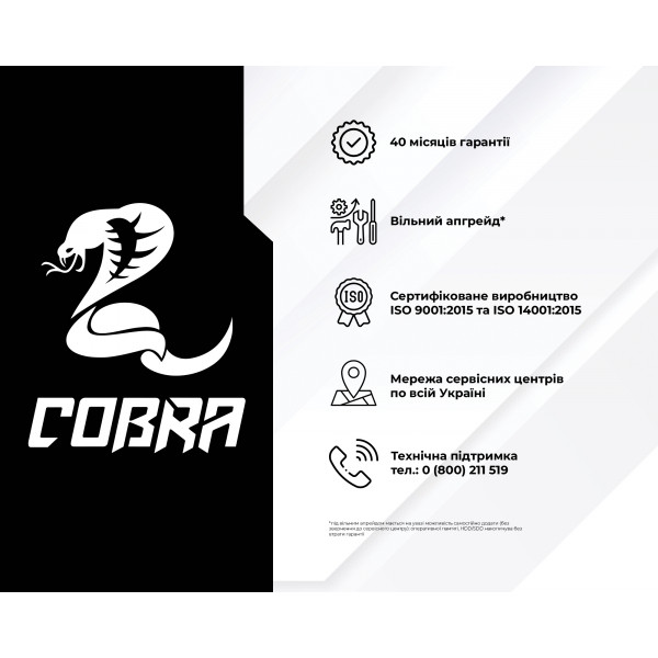 Фото - Системный блок Cobra Gaming (A59X.32.S2.38.F10591W)