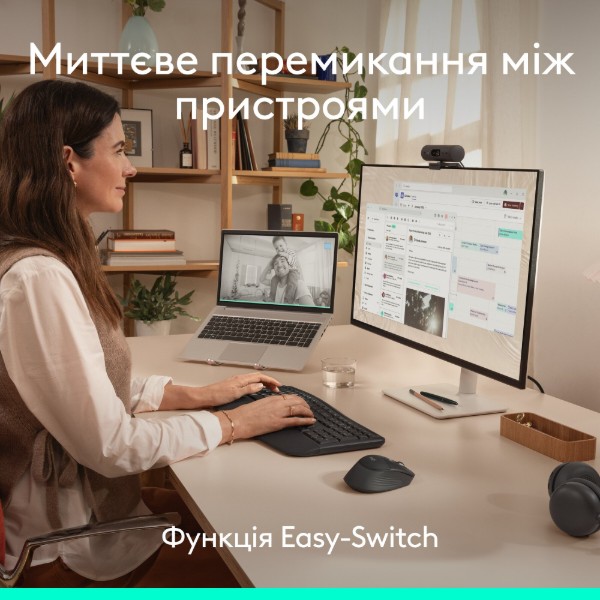 Фото - Миша бездротова Logitech Signature Comfort Plus M850L Graphite (910-007715)