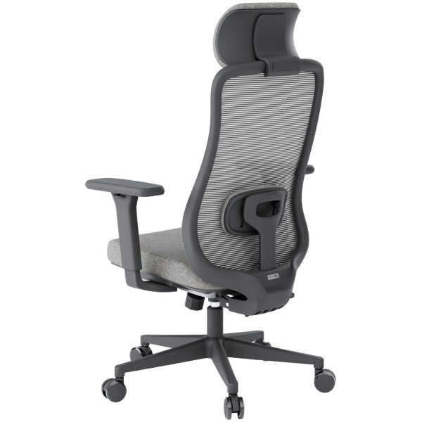 Фото - Крісло офісне OfficePro Wave (OC599-B-DG-DG) Black/Dark Gray