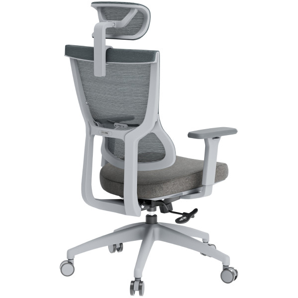 Фото - Кресло офисное OfficePro Elegant (OC600-G-DG-DG) Gray/Dark Gray