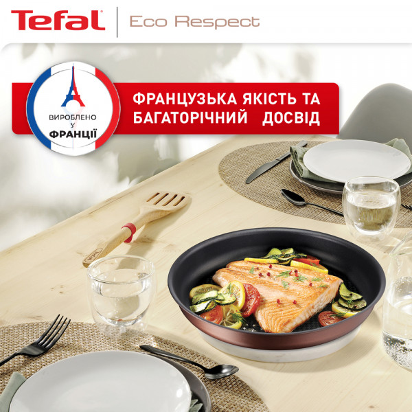 Фото - Набор сковород со съемной ручкой Tefal L6759103 Ingenio Eco Respect 3 пр.