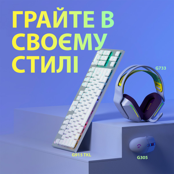 Фото - Мышь беспроводная игровая Logitech G305 Lightspeed Lilac (910-006022)