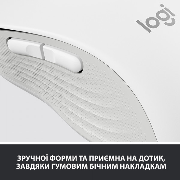 Фото - Мышь беспроводная Logitech Signature M650 L Wireless Mouse Off-White (910-006238)