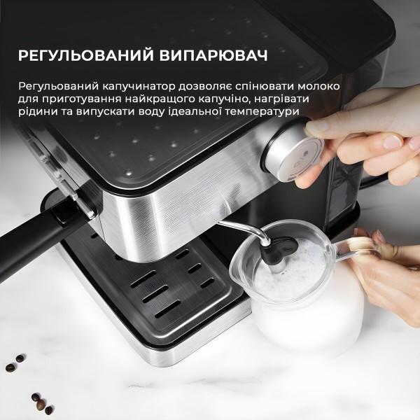 Фото - Кавоварка ріжкова Cecotec Cumbia Power Espresso 20 Matic