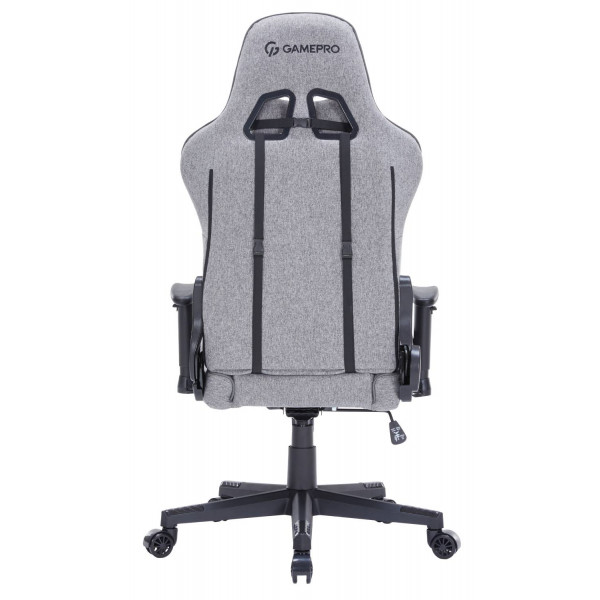 Фото - Кресло для геймеров GamePro Size L Fabric Gray (GC575FB)