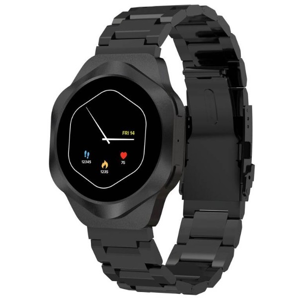 Фото - Смарт-часы Canyon Hexagon SW-88 BT-CALL Black (CNS-SW88BB)