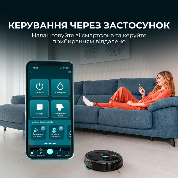 Фото - Робот-пылесос моющий Cecotec Conga 9590 Spin Revolution Ultra Power Home (A01_EU01_100146)