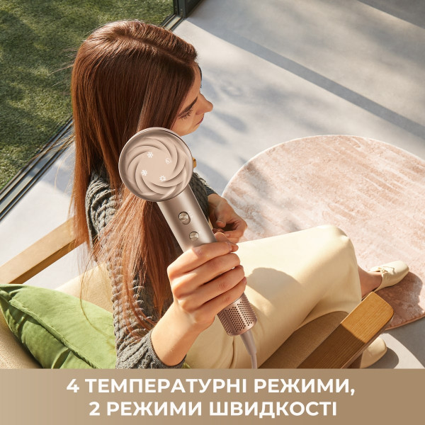 Фото - Фен Dreame Hair Glory Mix High-speed Hair Dryer-Gold (AHD18)