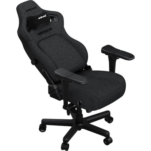 Фото - Крісло для геймерів Anda Seat Kaiser 4 Size XL Dark Gray Linen Fabric (AD12YDDC-XLL-20-GB-CF)