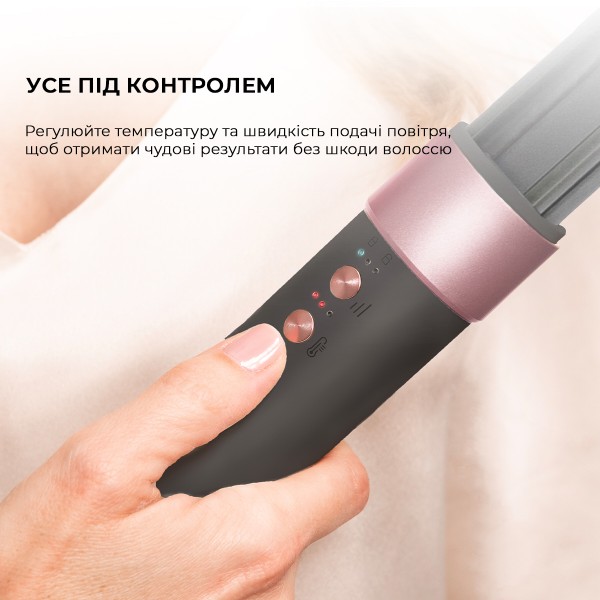 Фото - Стайлер Cecotec Bamba CeramicCare 8in1 AirGlam Black (CCTC-03464)