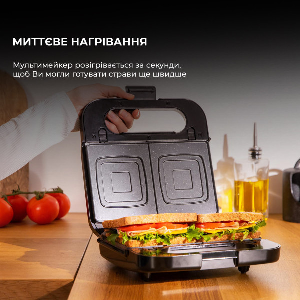 Фото - Бутербродниця Cecotec Rock&Toast 4in1 (CCTC-04309)