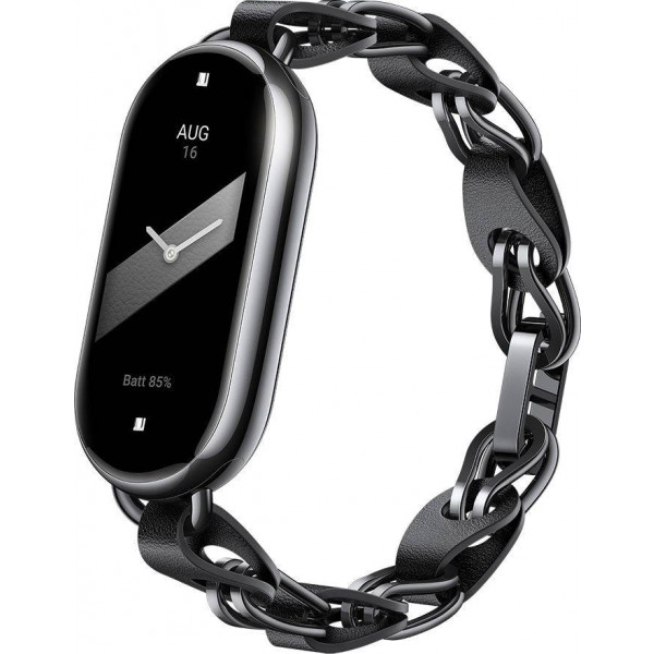Xiaomi Smart Band 8 Chain Strap Black Comfy