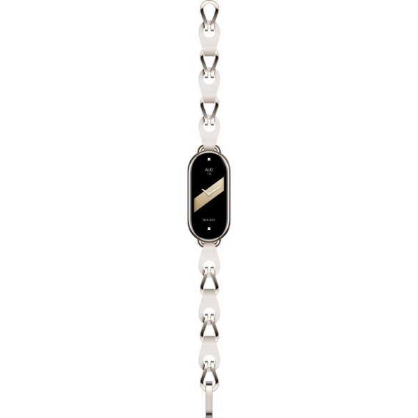Фото - Ремінець для фітнес-браслету Xiaomi Smart Band 8 Chain Strap White (BHR7313GL)