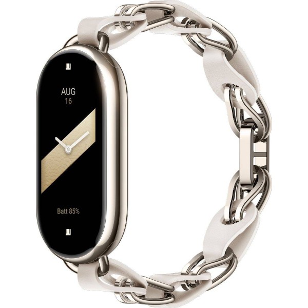 Фото - Ремінець для фітнес-браслету Xiaomi Smart Band 8 Chain Strap White (BHR7313GL)