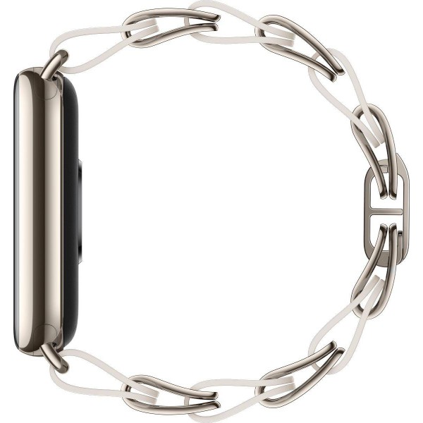 Фото - Ремінець для фітнес-браслету Xiaomi Smart Band 8 Chain Strap White (BHR7313GL)