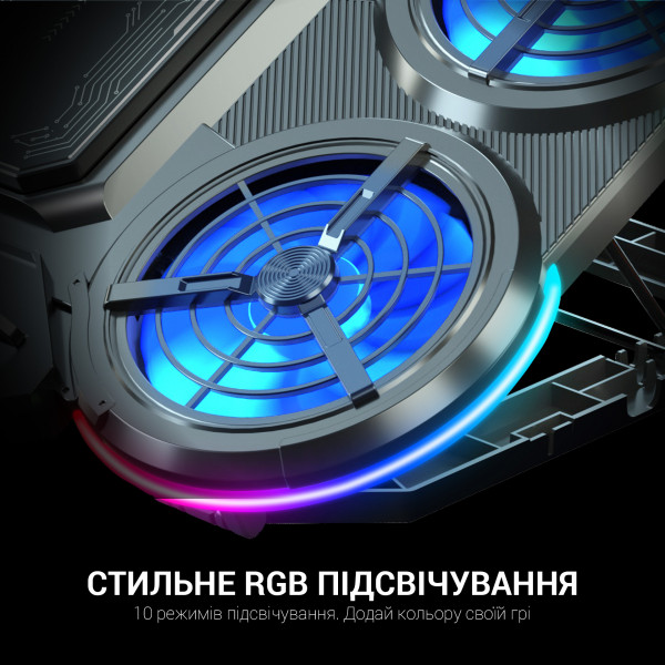 Фото - Подставка под ноутбук охлаждающая GamePro CP1450 Black
