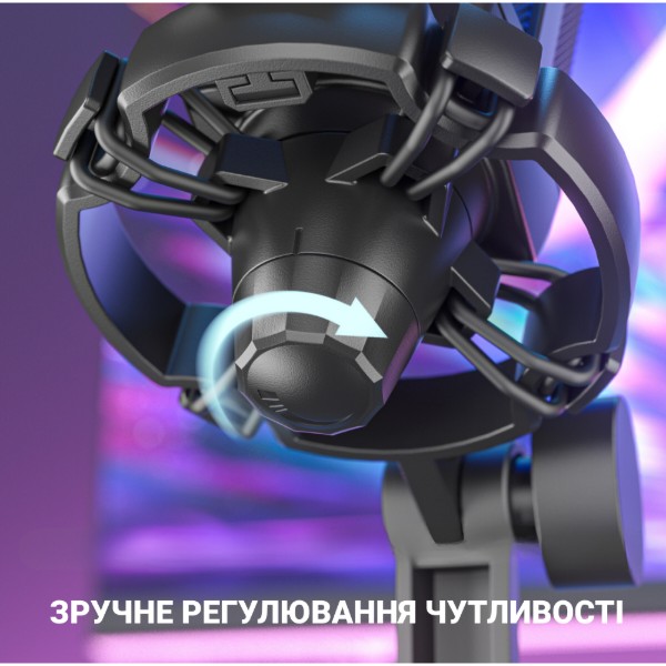 Фото - Мікрофон до комп'ютера дротовий Fifine Q6 USB Black