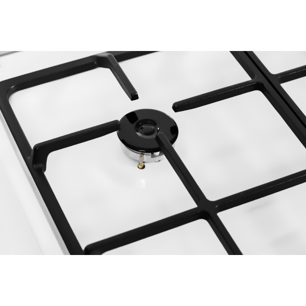 Фото - Плита газова Greta 1470-ГЭ/09А Біла (чавунна решітка)