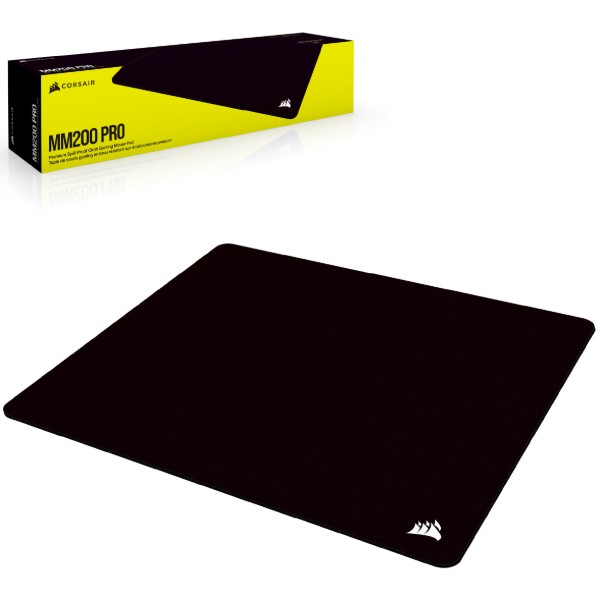 Фото - Килимок для миші ігровий Corsair MM200 PRO Premium Spill-Proof Cloth (CH-9412660-WW)