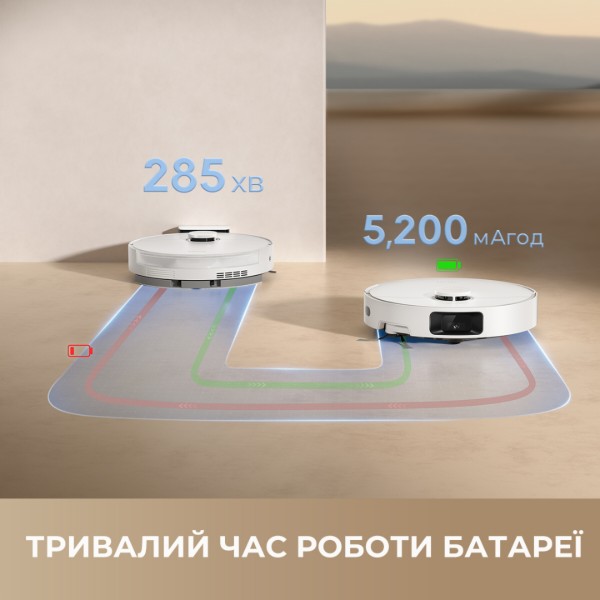 Фото - Робот-пилосос миючий Dreame D20 PRO (RLD43SA)