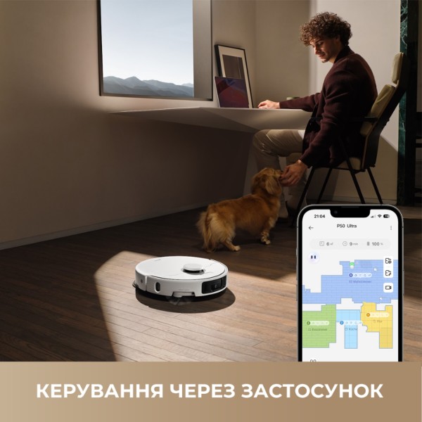 Фото - Робот-пылесос моющий Mova P50 PRO ULTRA (RLP53HE)