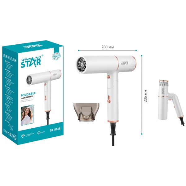 Фото - Фен WinningStar White (WNNGS-ST-5738-WH)