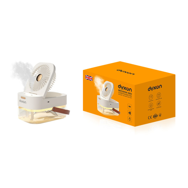 Фото - Вентилятор настільний Dyxon MEGAFAN 2002 White (DXNFNMGFN2002W)