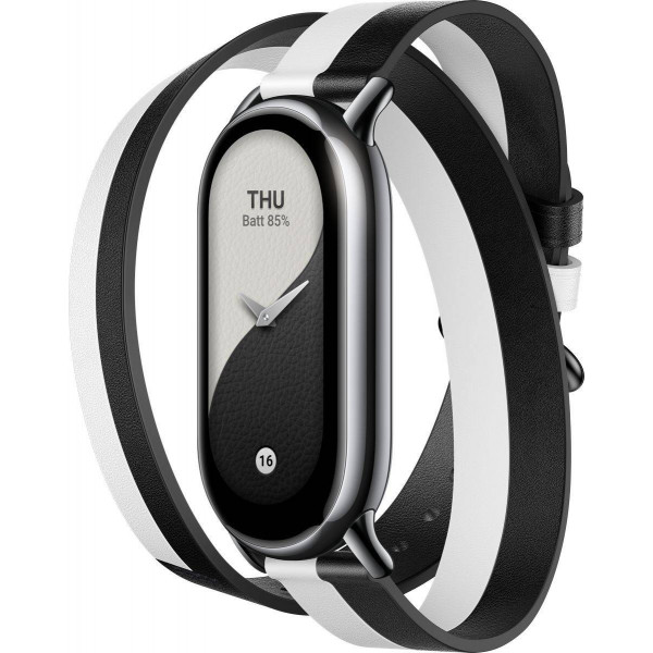 Фото - Ремінець для фітнес-браслету Xiaomi Smart Band 8 Strap Black White