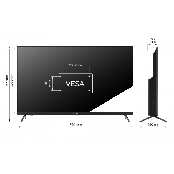 Фото - Телевизор KIVI 32H550NB