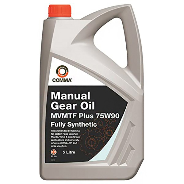 Фото - Масло для авто COMMA MVMTF 75W-90 FS PLUS 5л (MVMTFP5L)