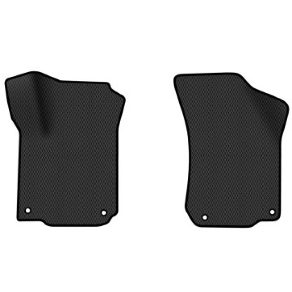 Фото - Килимки з екошкіри в салон авто передні EVAtech для Octavia A4 Tour Skoda 1996-2010 1 покоління Combi EU (SK11548AD2TL4BBB)