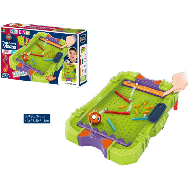 Фото - Настільна гра розважальна (3-4 роки) Kingso Toys лабіринт гірка (007-166)