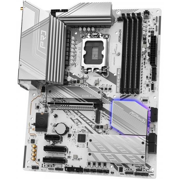 Фото - Материнська плата ASRock Z890 PRO RS WIFI WHITE DDR5
