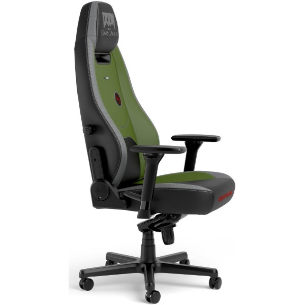 Фото - Кресло для геймеров Noblechairs LEGEND DOOM the Dark Ages Green (NBL-LGD-PU-DDA)