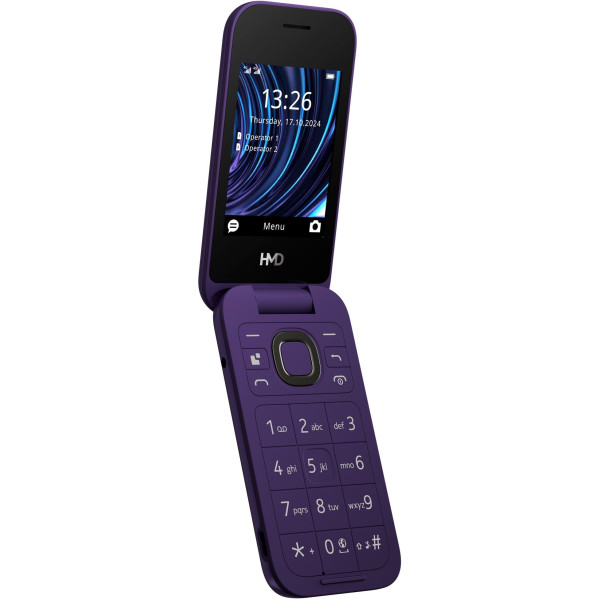 Фото - Мобильный телефон HMD 2660 4G Flip DS Violet