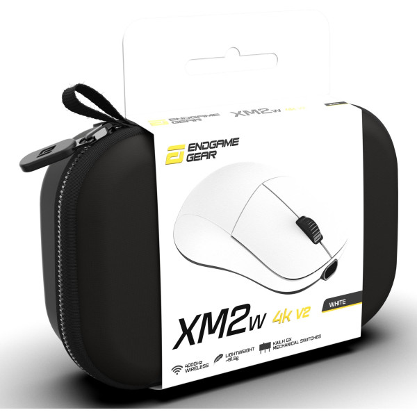 Фото - Мышь беспроводная игровая Endgame Gear XM2w 4k v2 White (PGW-EG-MOU-080)