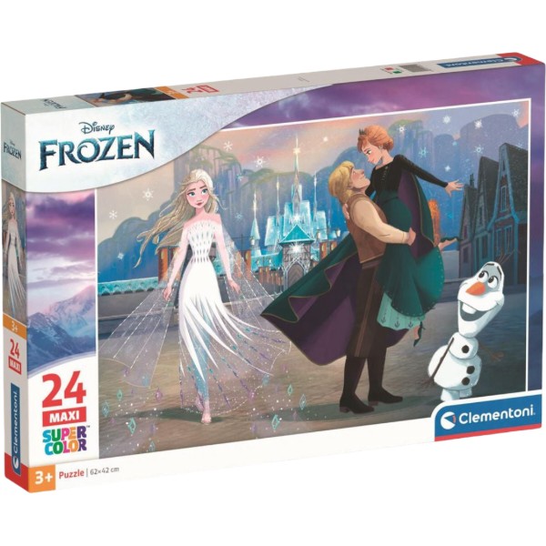 Фото - Пазли (3-4 роки) Clementoni Frozen серія MAXI 24 ел. (24242)