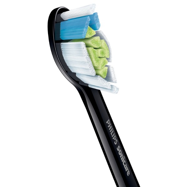 Фото - Насадка для зубной щетки Philips Sonicare HX6068/13 W2 Optimal White, 8 шт (черные)