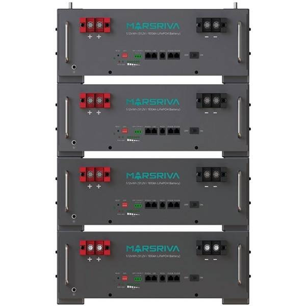 Фото - Батарея для сонячного інвертора Marsriva LiFePO4 Battery,51.2V/100Ah, Brand new REPT cell, Grad (MR-LFP5.12-LRT) Фото - Батарея для сонячного інвертора Marsriva LiFePO4 Battery,51.2V/100Ah, Brand new REPT cell, Grad (MR-LFP5.12-LRT)