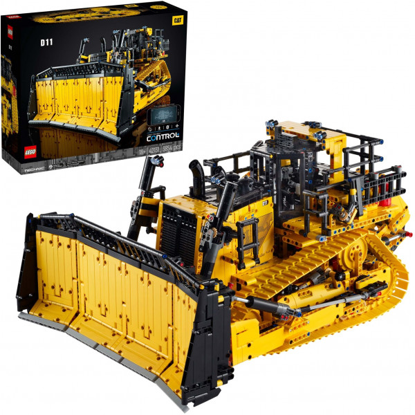 Фото - Конструктор LEGO Technic Бульдозер Cat D11 на пульті управління (42131)