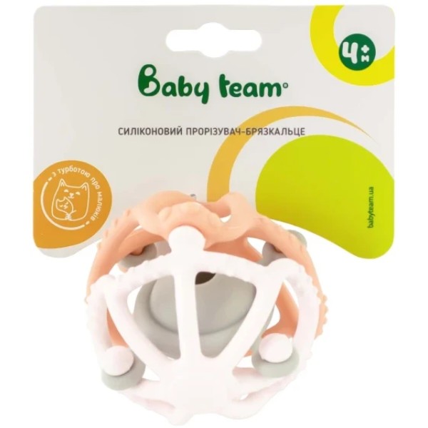 Фото - Прорізувач Baby Team 4042_рожевий