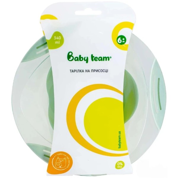 Фото - Тарілка для малюка Baby Team 6019