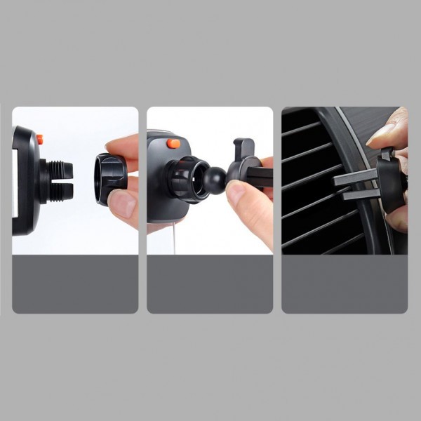 Фото - Автотримач Baseus 4.7-6.7" Easy Control Clamp Gravity (SUYK000101)