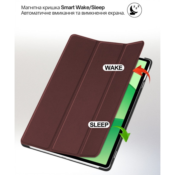 Фото - Чехол для планшета BeCover Smart Case for Oppo Pad SE/OnePlus Pad lite 11.0" 2025 Red Wine (714783)