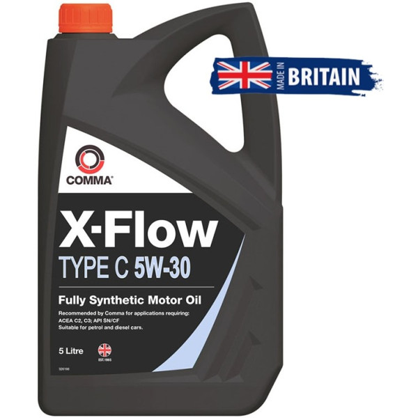 Фото - Масло для авто COMMA X-FLOW TYPE C 5W-30 5л (XFC5L)