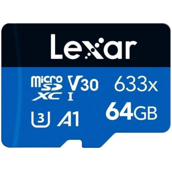 Фото - Карта пам'яті Lexar SDXC 64GB UHS-I (LMS0633064G-BNNNG)
