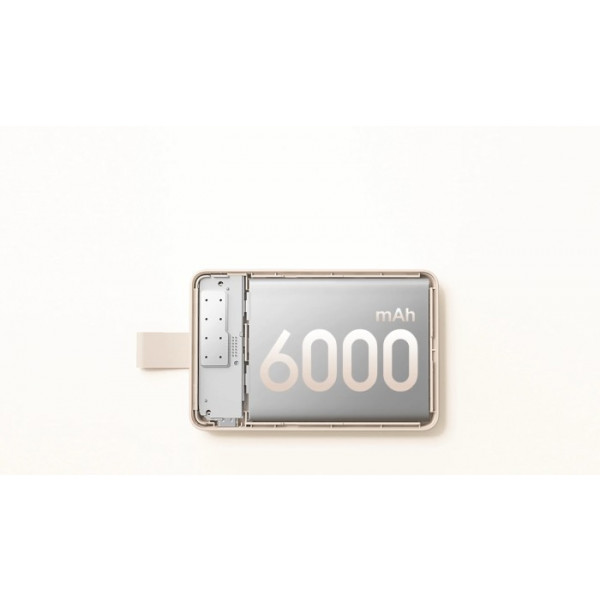 Фото - Батарея мобільна Xiaomi 6000mAh 15W Magnetic Power Bank GL (BHR9074GL) White
