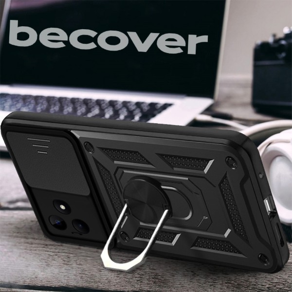 Фото - Чохол для смартфону BeCover Military for Realme C53 Black (710701)