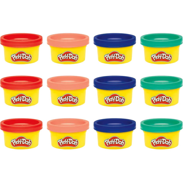 Фото - Матеріали Hasbro Play-Doh Набір маси для ліплення 12 баночок (G0519)