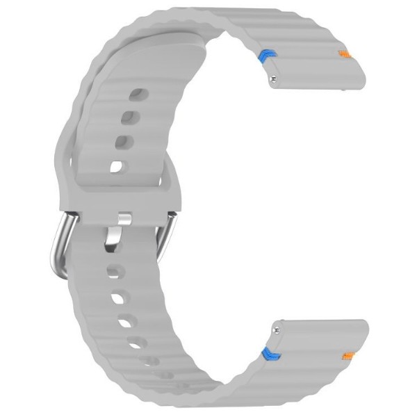 Фото - Ремешок для смарт-часов BeCover Ribbed Tape (20mm) for Amazfit Bip 3/3 Pro/GTR 42 мм/GTR Mini/GTS/GTS 2 mini/GTS 3/GTS 4/GTS 4 Mini/Amazfit Active/Active 2 Lite Gray (7148)